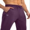 G Gradual Men's Sweatpants with Zipper Pockets Tapered Joggers for Men Athletic Pants for Workout, Jogging, Running (Wine Red, Medium) view 4