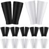 Skylety 4 Pairs Soccer Shin Guard Sleeves Calf Compression Sleeves Football Leg Sleeve Compression Support Sports Sleeve Socks for Men and Women for Soccer Sport Running Cycling view 1