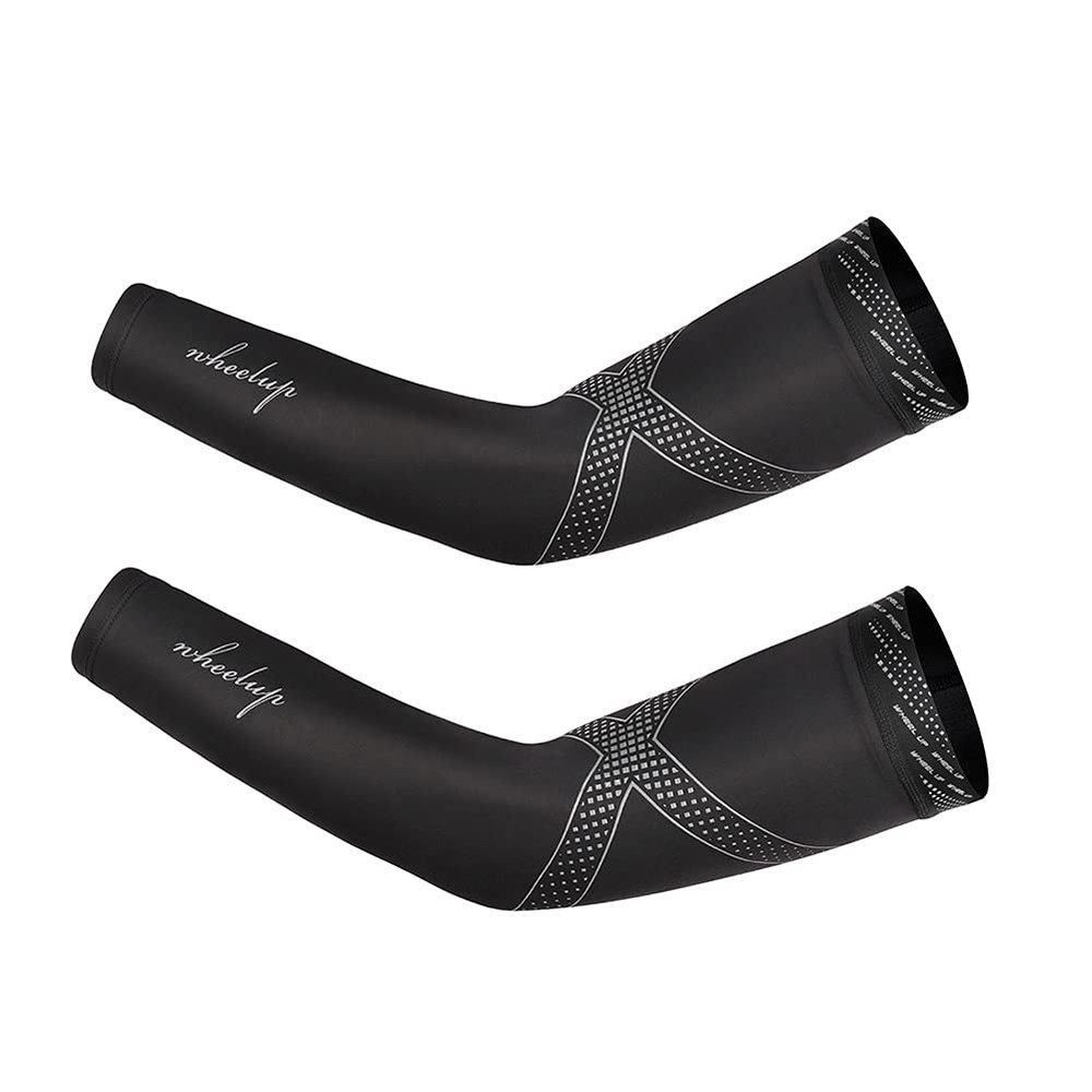 DDER New Outdoor Camping Arm Sleeve Cycling Basketball Arm Warmer Sleeves UV Protect Men Sports Safety Gear Leg Warmers Cover (L)