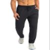 G Gradual Men's Sweatpants with Zipper Pockets Tapered Joggers for Men Athletic Pants for Workout, Jogging, Running (Black, Medium) view 2