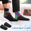 Zhanmai 2 Pairs 3 mm Neoprene Toe Covers Warmers Black Thermal Foot Toe Bath Sock for Winter Cycling Running(Black, Medium) view 4