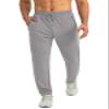G Gradual Men's Sweatpants with Zipper Pockets Tapered Joggers for Men Athletic Pants for Workout, Jogging, Running (Light Grey, XX-Large) view 2
