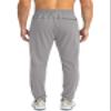 G Gradual Men's Sweatpants with Zipper Pockets Tapered Joggers for Men Athletic Pants for Workout, Jogging, Running (Light Grey, XX-Large) view 3