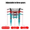 Pull-Up Bar Home Gym Pull Up Bar, Wall-Mounted Adjustable Height Horizontal Bar, 90-Degree Flip Steel Chin Bar, Bearing 400kg (Color : Black) view 4