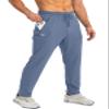 G Gradual Men's Sweatpants with Zipper Pockets Tapered Joggers for Men Athletic Pants for Workout, Jogging, Running (Slate Blue, Small) view 1