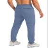 G Gradual Men's Sweatpants with Zipper Pockets Tapered Joggers for Men Athletic Pants for Workout, Jogging, Running (Slate Blue, Small) view 3