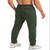 G Gradual Men's Sweatpants with Zipper Pockets Tapered Joggers for Men Athletic Pants for Workout, Jogging, Running (Olive Green, Large) view 4