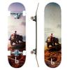 Complete Pro Skateboard by Braille for Girls, Boys, Kids Youth, Adult, Teens, Beginners - Fully Assembled with Poster & Stickers (8.5, Dreamer: Bear) view 1