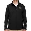 VetFriends.com United States Navy - Eagle and Anchor wioth Veteran Text Embroidered Softshell Jacket (3X-Large) view 1