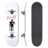 Complete Pro Skateboard by Braille for Girls, Boys, Kids Youth, Adult, Teens, Beginners - Fully Assembled with Poster & Stickers (Child 7.25, First Try Broken Arm) view 1