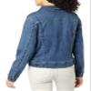 Amazon Essentials Women's Regular Fit Jean Jacket (Available in Plus Size), Medium Wash, X-Small view 2