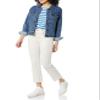 Amazon Essentials Women's Regular Fit Jean Jacket (Available in Plus Size), Medium Wash, X-Small view 3