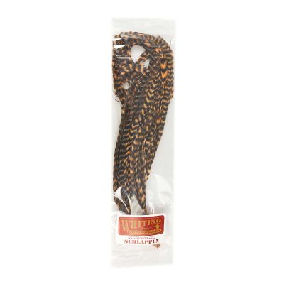 Whiting Farms Schlappen Bundles Under 14 in Grizzly Dyed Shrimp Orange