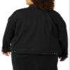 Amazon Essentials Women's Regular Fit Jean Jacket (Available in Plus Size), Black Wash, 6X view 2