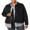 Amazon Essentials Women's Regular Fit Jean Jacket (Available in Plus Size), Black Wash, 6X view 4