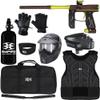 Action Village Empire Axe 2.0 Protector Level 3 Paintball Gun Package Kit (Dust Brown/Dust Green, Glove Size: Large/X-Large)