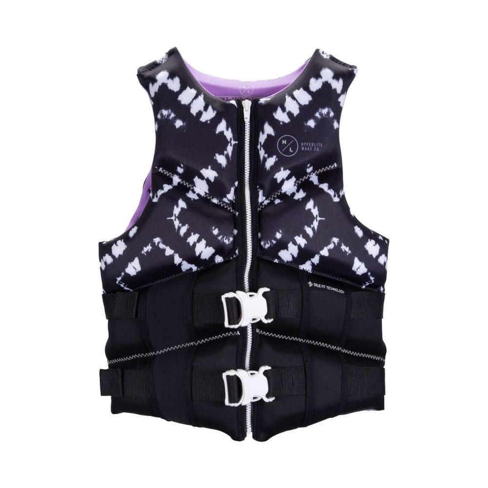 Hyperlite Logic CGA Womens Wakeboard Vest Black/Purple Sz L