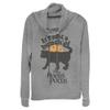 Disney Hocus Pocus Thackery Binx It's Just A Bunch of Cowl Neck Gray Heather view 1
