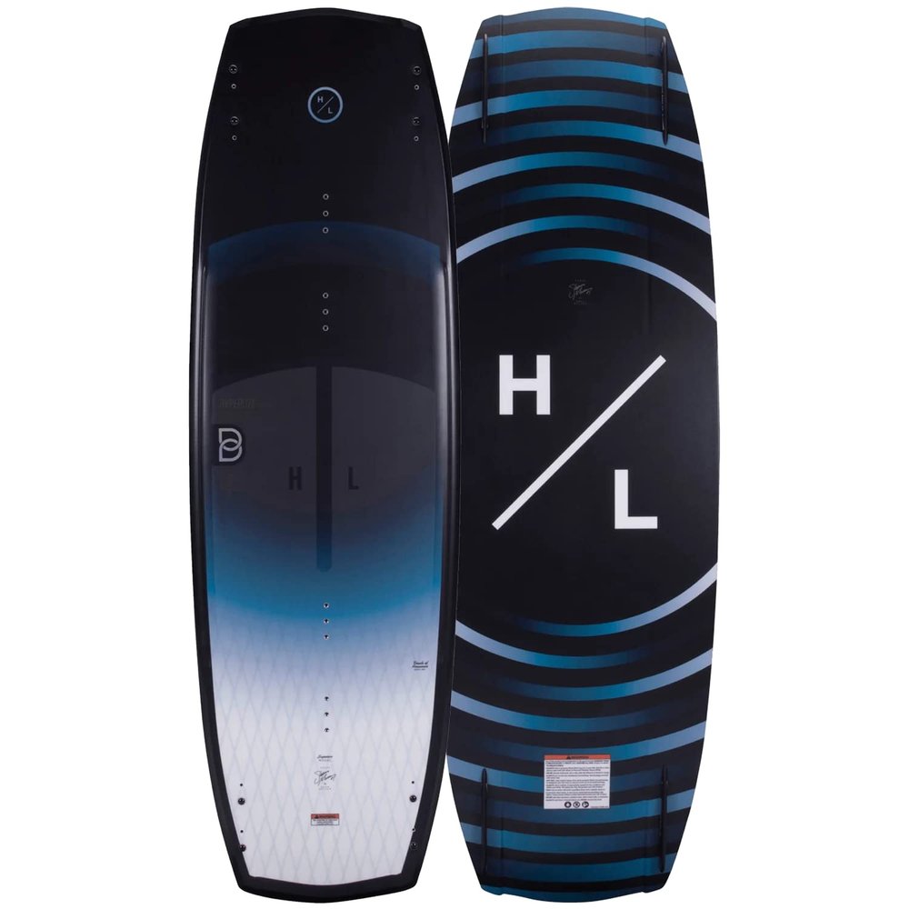 Hyperlite Baseline Mens Wakeboard Black/Blue 136cm