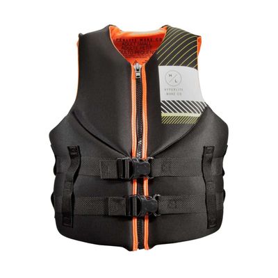 Hyperlite indy CGA Womens Wakeboard Vest Black/Coral Sz L