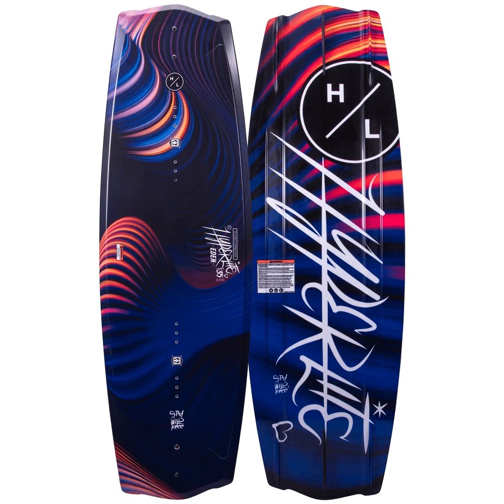 Hyperlite Eden Jr. Girls Wakeboard Black/Blue 125cm
