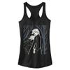 Disney Frozen 2 Elsa Forest Abstract Poster Juniors Racerback Tank view 1