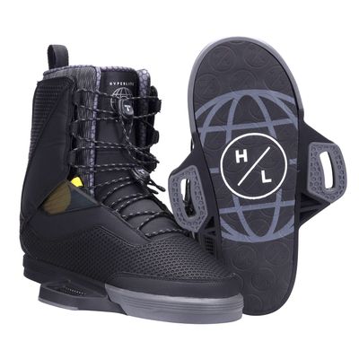 Hyperlite Capitol Mens Wakeboard Bindings Black/Grey 9