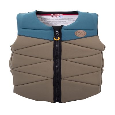 Hyperlite Riot NCGA Mens Wakeboard Vest Olive/Emerald Sz S
