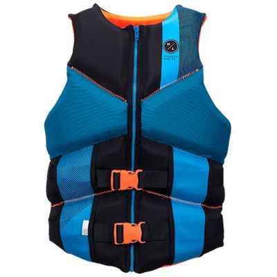 Hyperlite Domain CGA Mens Wakeboard Vest Blue/Orange Sz XXL