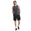 Russell Athletic Men's Cotton Performance Sleeveless Muscle T-Shirt, Black Heather, X-Large view 2