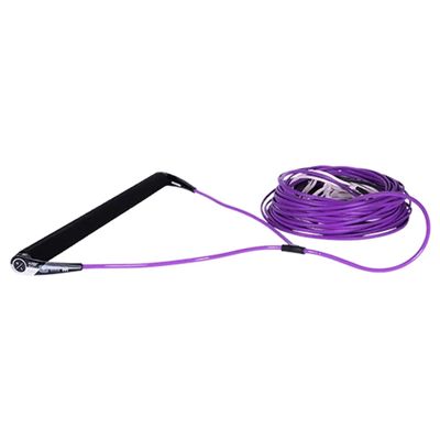 Hyperlite Blueprint Pro Wakeboard Handle W/Flat Line Purple/Black 75ft