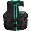 Hyperlite indy CGA Womens Wakeboard Vest Black/Teal Sz XS view 1