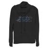 Disney Junior's Frozen 2 Salamander Women's Long Sleeve Cowl Neck Pullover, Black, Medium view 1