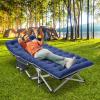 ABORON Heavy-Duty Folding Guest Bed for Adults, 500lb Capacity, Portable Extra Cot with 1229D Double Layer, Ideal for Indoor Guest Stays & Temporary Home Use view 1