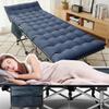ABORON Heavy-Duty Folding Guest Bed for Adults, 500lb Capacity, Portable Extra Cot with 1229D Double Layer, Ideal for Indoor Guest Stays & Temporary Home Use view 2