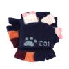 Kids Boys Girls Ski Gloves Warm Waterproof Snow Cycling Riding Toddlers Mittens (Navy Blue1) view 4