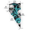 Octopus Blue Kraken Sugar Skull Scarf Mask Bandana Windproof Face Cover, Neck Gaiter Balaclava Face Mask Head Wrap for Fishing Hiking Running Cycling Sun Dust Protection Outdoor view 2
