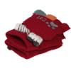 Kids Boys Girls Ski Gloves Warm Waterproof Snow Cycling Riding Toddlers Mittens (Red1) view 3