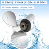 FYMP OEM Stainless Steel Outboard Boat Propeller for Yamaha Engines 40-60HP,13 Tooth,RH (11 1/8 x 13-G) view 4