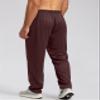 G Gradual Men's Sweatpants Mesh Lightweight with Zip Pockets Breathable Quick Dry Athletic Pants for Workout Running (Dark Red, Small) view 4