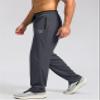 G Gradual Men's Sweatpants Mesh Lightweight with Zip Pockets Breathable Quick Dry Athletic Pants for Workout Running (Grey, Small) view 2