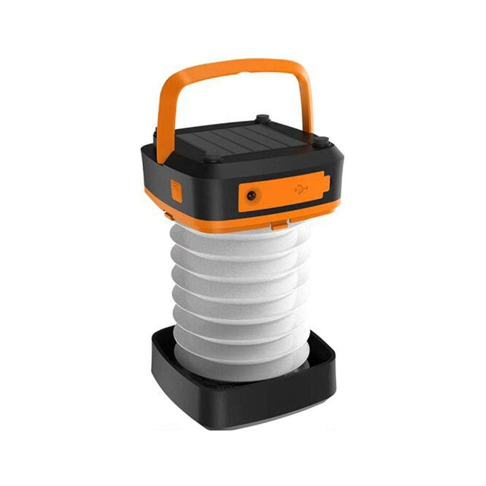XIXIDIAN Collapsible Camping Lantern - USB & Solar Rechargeable Lanterns for Camping, Hiking, Emergency and Outdoor