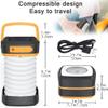 XIXIDIAN Collapsible Camping Lantern - USB & Solar Rechargeable Lanterns for Camping, Hiking, Emergency and Outdoor view 2