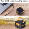 XIXIDIAN Collapsible Camping Lantern - USB & Solar Rechargeable Lanterns for Camping, Hiking, Emergency and Outdoor view 3