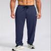 G Gradual Men's Sweatpants Mesh Lightweight with Zip Pockets Breathable Quick Dry Athletic Pants for Workout Running (Navy, Large) view 2