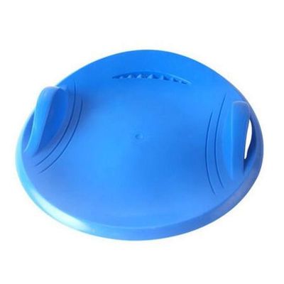 DANADESK Saucer Snow sled, Downhill Plastic disc Sledge with Non-Slip Surface and Integrated Brake Sand Grassy Hills one Size -D
