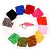 BBTO 12 Pieces Fly Tying Materials - 65.64 Yards Chenille DIY Fly Tying Thread Craft Fly Tying Tinsel for Streamers, Wooly Buggers, Nymphs view 1