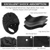 Victridge Soft Shell Helmet Flag Football 7v7 Rugby Headgear Scrum Cap Soccer Headguard for Adult Youth Kids view 4