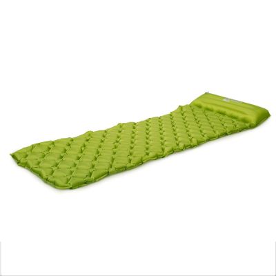 JUBANGLIAN Outdoor Lightweight Camping Equipment, Moisture-Proof Pad, Inflatable Bed, Thickened Floor Mat, Portable Tent Sleeping Pad, Air Cushion(Fruit Green,224x68x5cm(88x27x2inch))