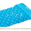 JUBANGLIAN Outdoor Lightweight Camping Equipment, Moisture-Proof Pad, Inflatable Bed, Thickened Floor Mat, Portable Tent Sleeping Pad, Air Cushion(Fruit Green,224x68x5cm(88x27x2inch)) view 4